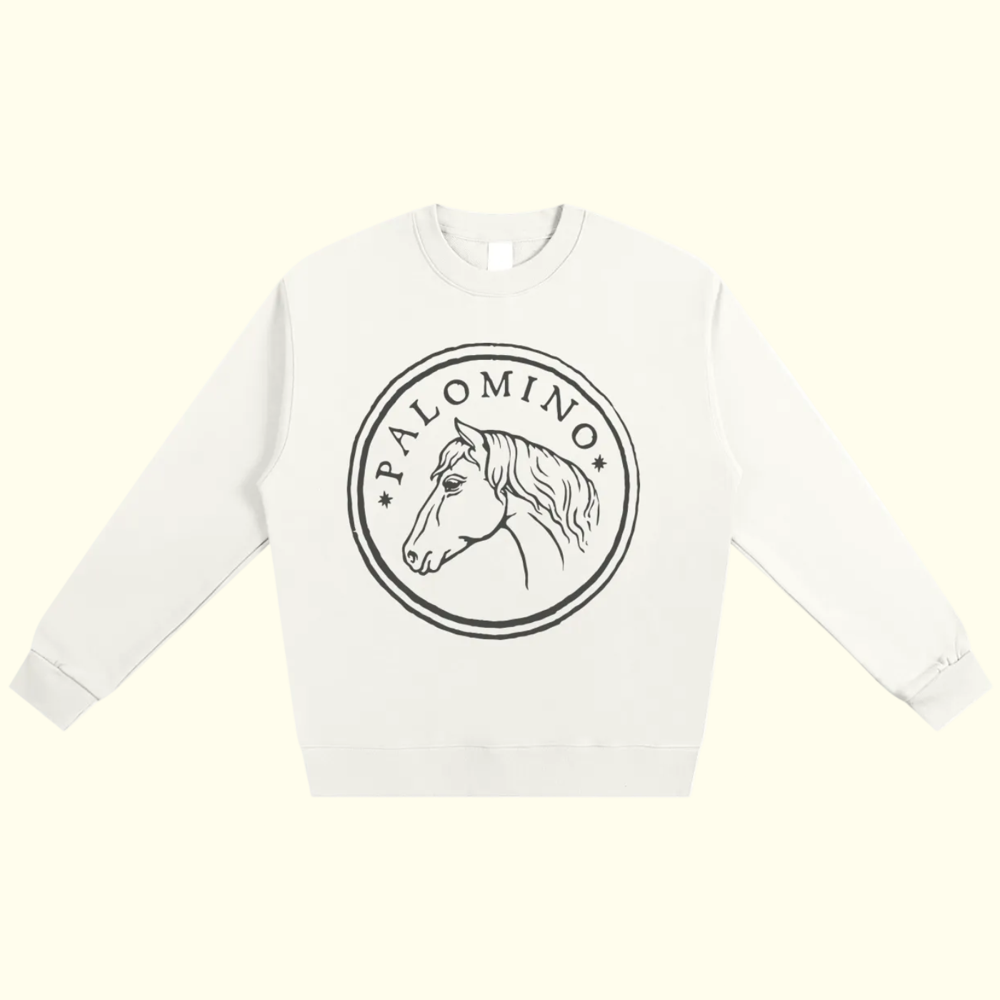 OVERSIZED FRENCH TERRY SWEATSHIRT